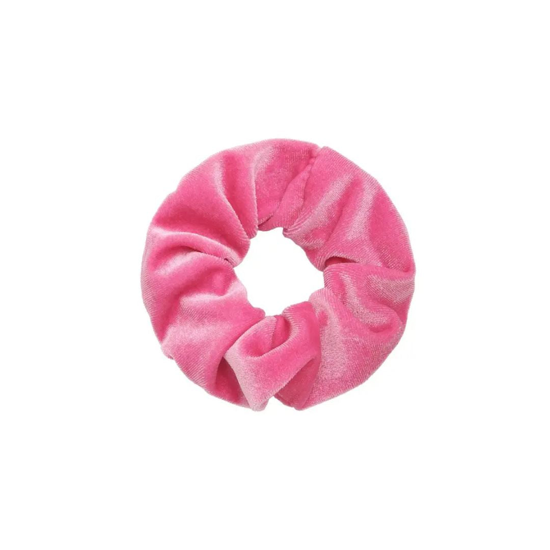 Damen Scrunchie Sweet Velvet Rose Samt