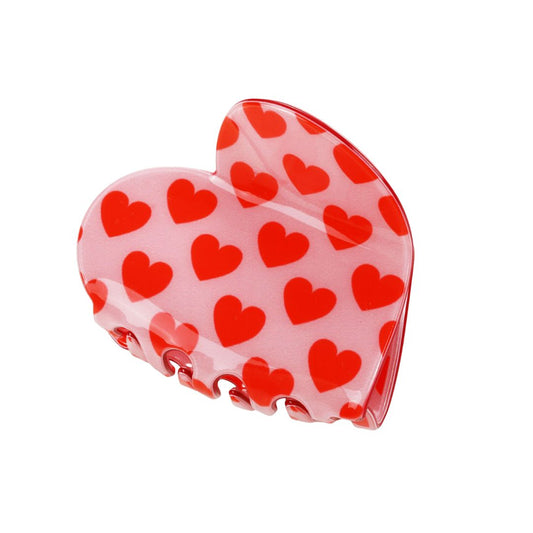 Minihaarklammer in Herzform 'Hearts'
