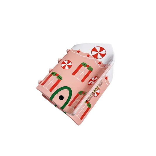 Haarklammer Weihnachtshaus 'Candy'