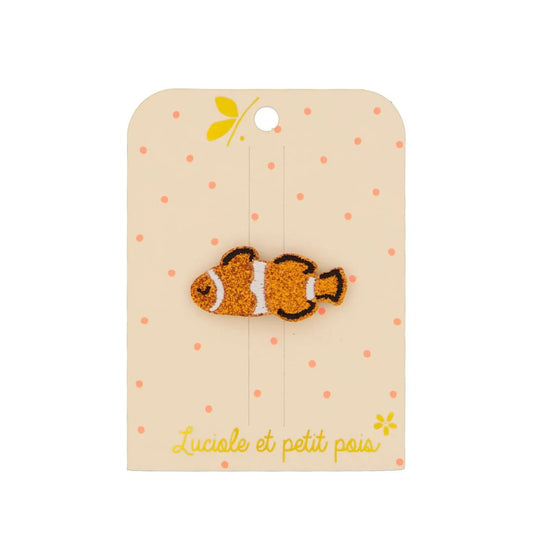 Haarspange 'Clown-Fischclip'
