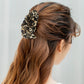 Haarspange mit Leopardenmuster