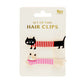Haarspangen (2er-Set) 'Katzen'