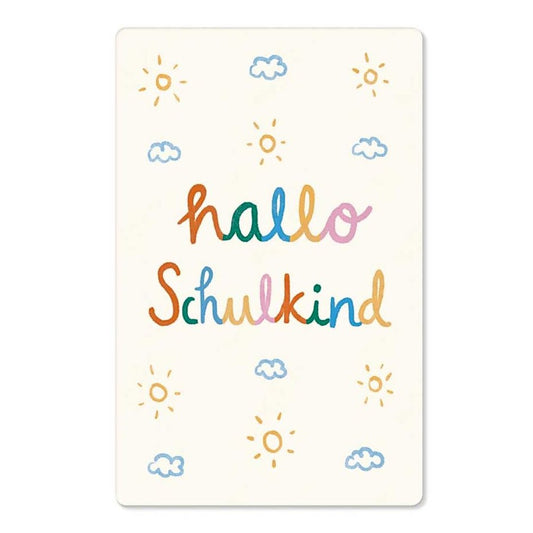 KIND MIND Karte | hallo schulkind
