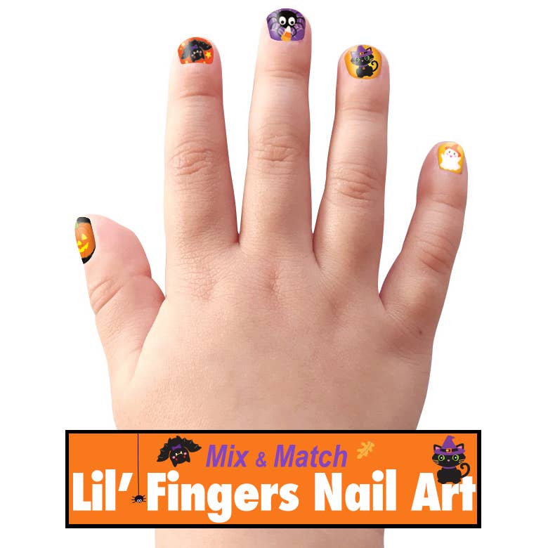 Halloween-Nagelaufkleber 'Lil' Fingers Nail Art'