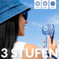 Tragbarer Ventilator 'Air conditioning' blau