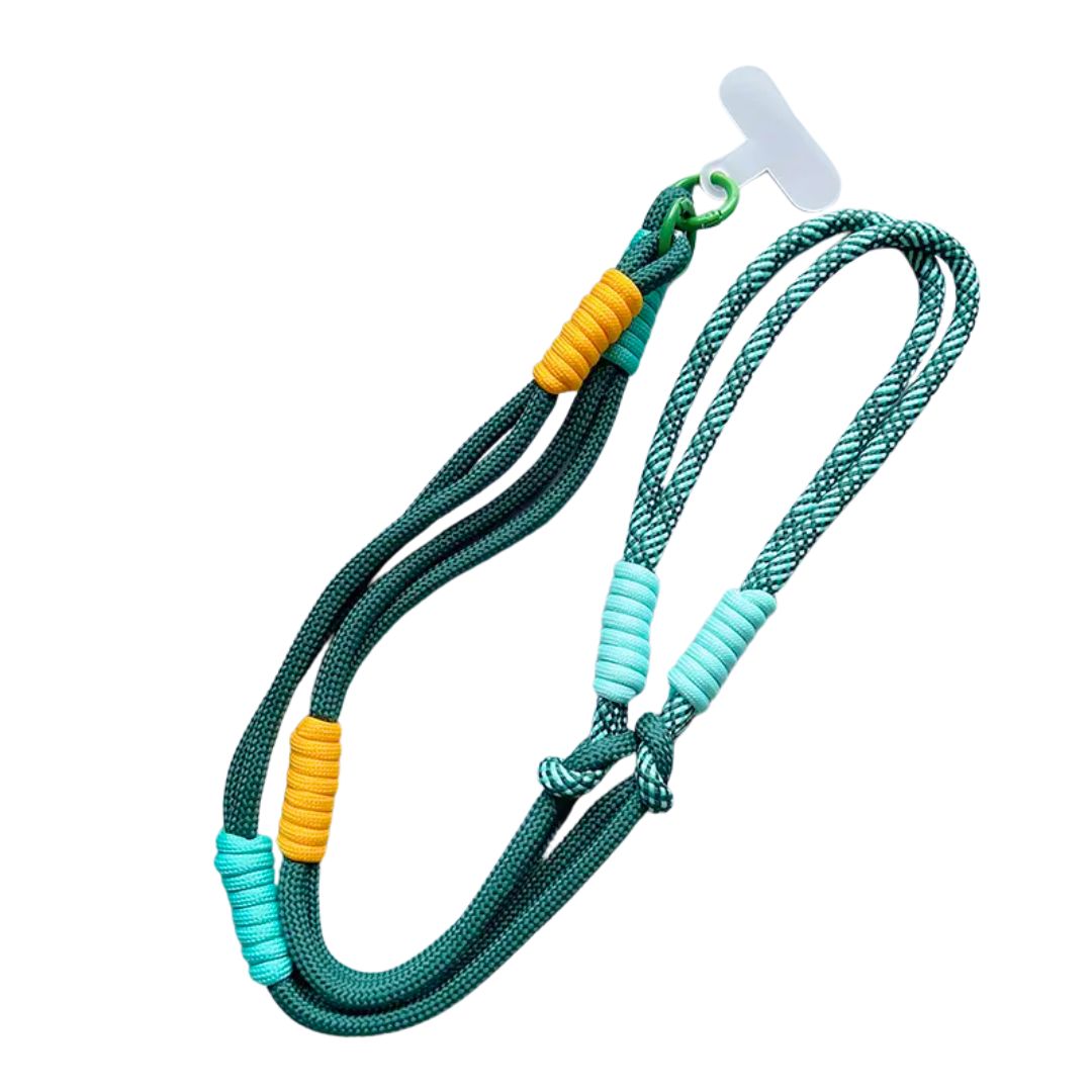 Handykette lang petrol