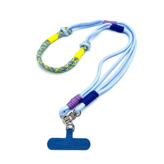 Handykette lang blau