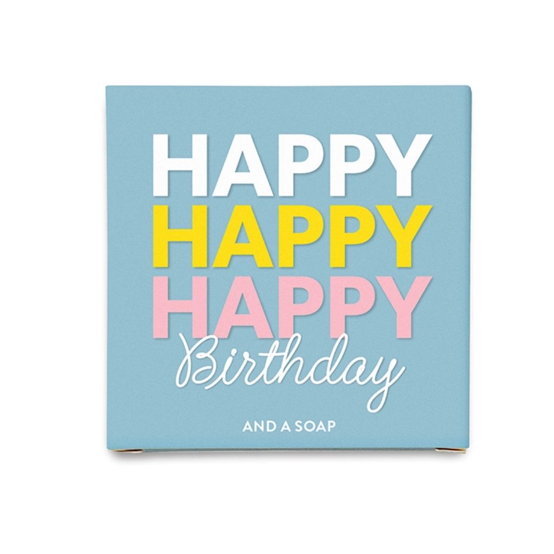 Geschenkseife 'Happy Birthday'