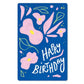 KIND MIND Karte | happy birthday abstract flowers