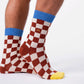 Herren Socken mit Karomuster mehrfarbig phoenix