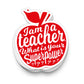 Sticker 'I am a teacher'