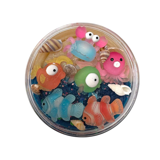 Intelligente Knete mit Topping 'Unter dem Meer'