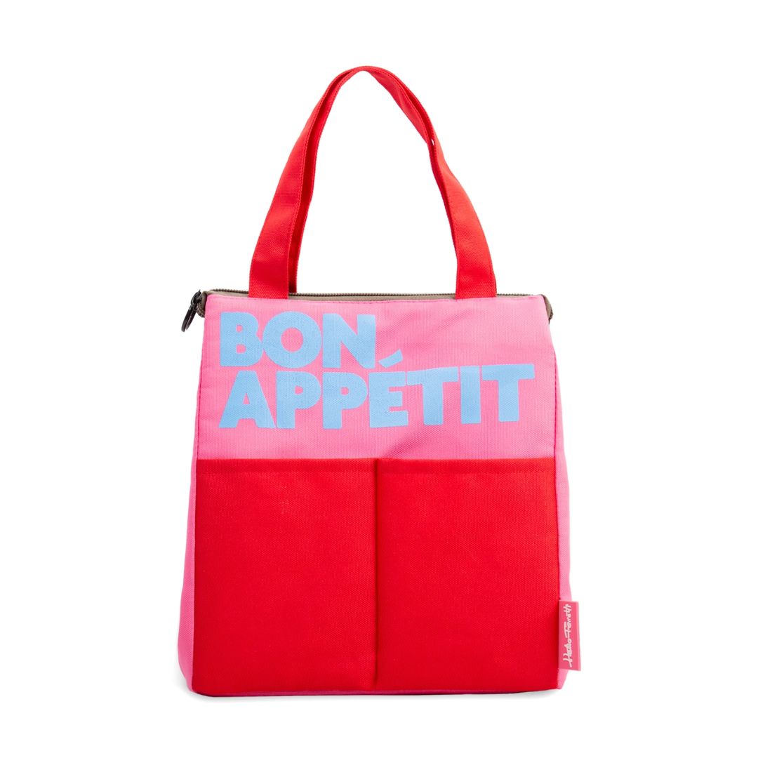 Isothermische Lunchtasche 'BON APPÉTIT' rot