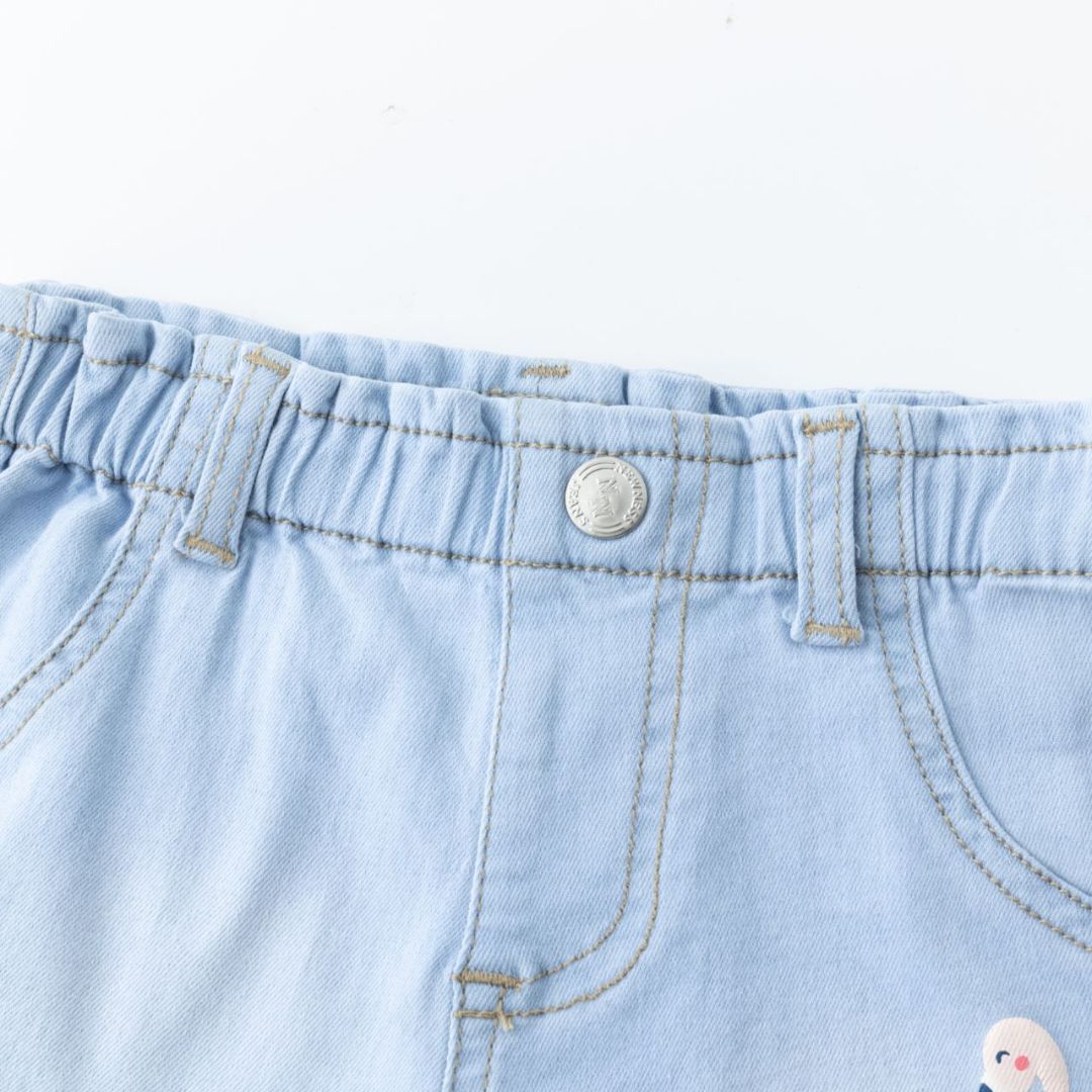 kurze Sommershorts Jeans für Baby Mädchen