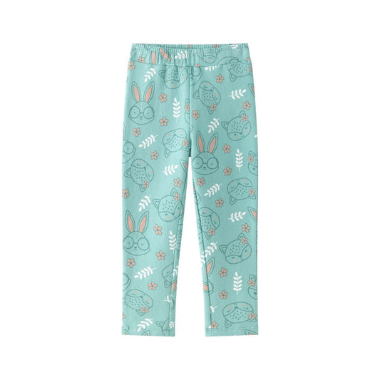 Jeggings 'Animal Friends' mint
