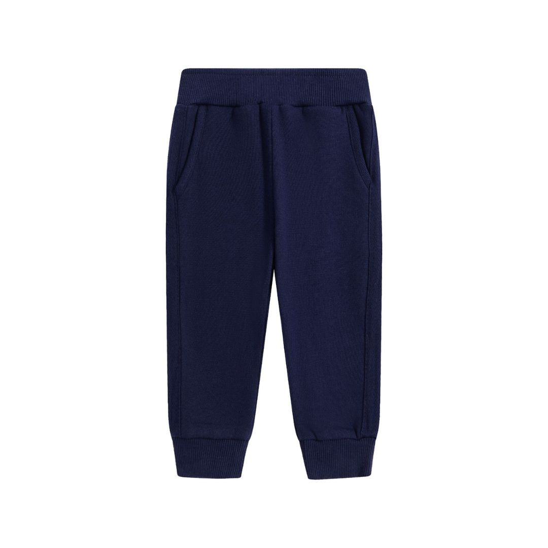 Geplüschte Jogger blau