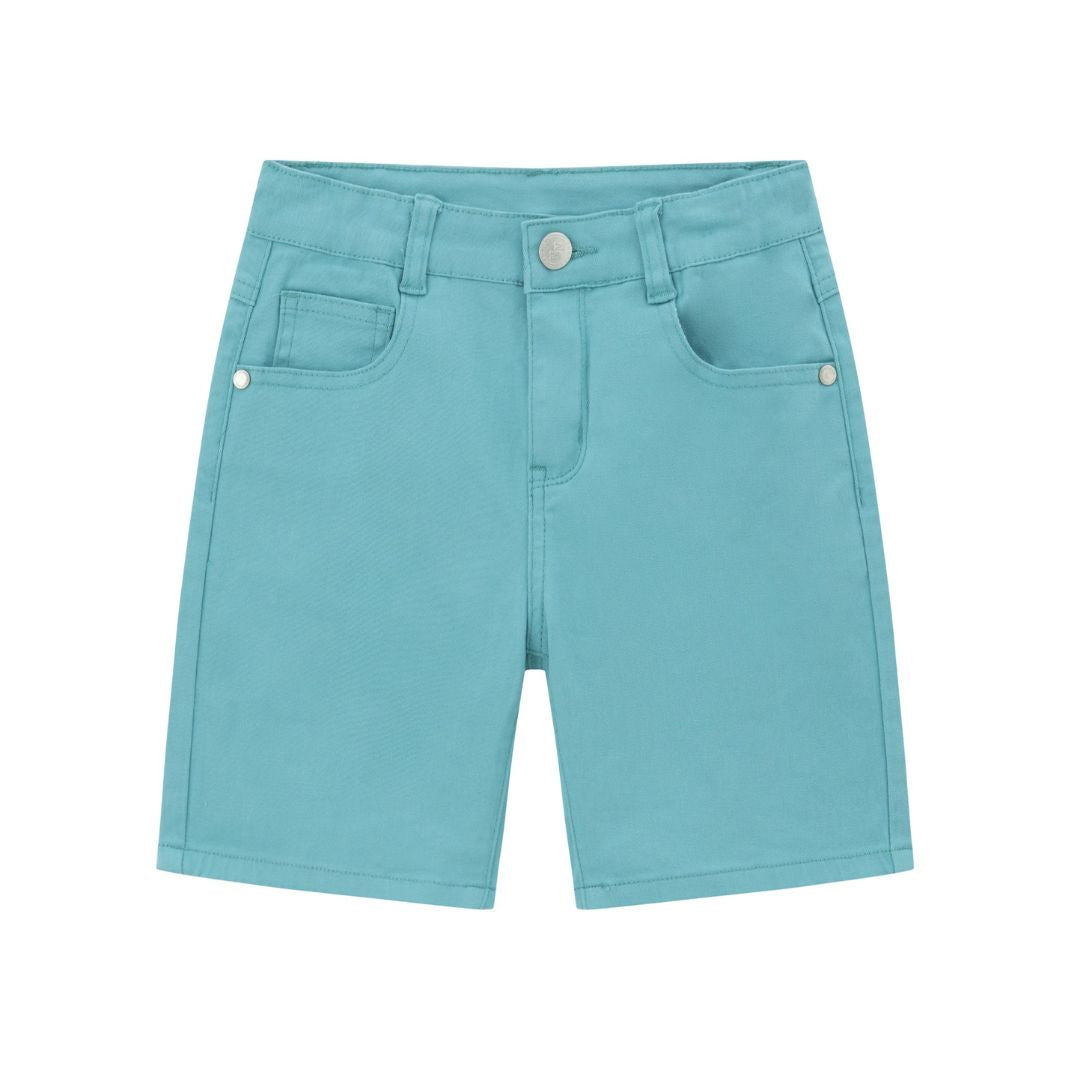 Jungen Jeans Bermuda türkis