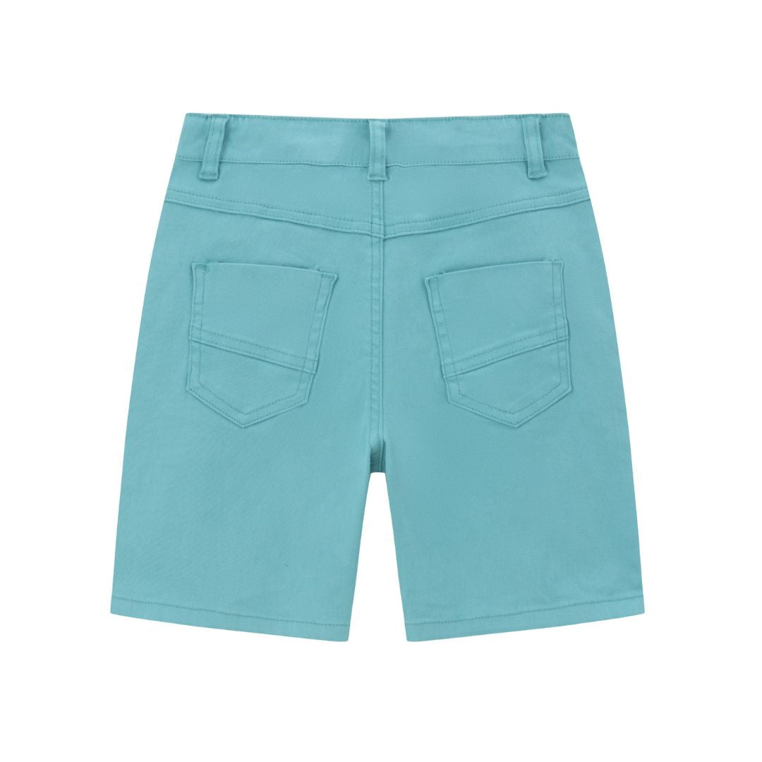 Jungen Jeans Bermuda türkis