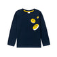 Longsleeve für Jungen "Smile" marine