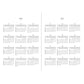 NAVUCKO | Pocket Kalender DIN A6 'Planner 2026' rosa