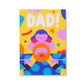 A6 Grußkarte 'Dad'