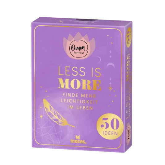 Omm for you Less is more