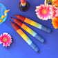 Kegelkerzen 'Rainbow'