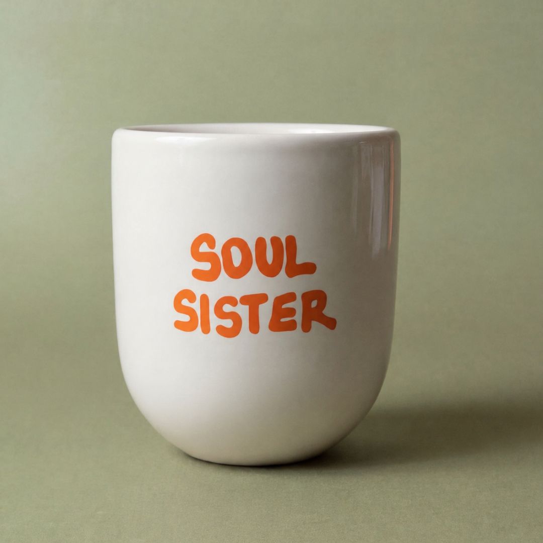 Keramikbecher 'Soul Sister'