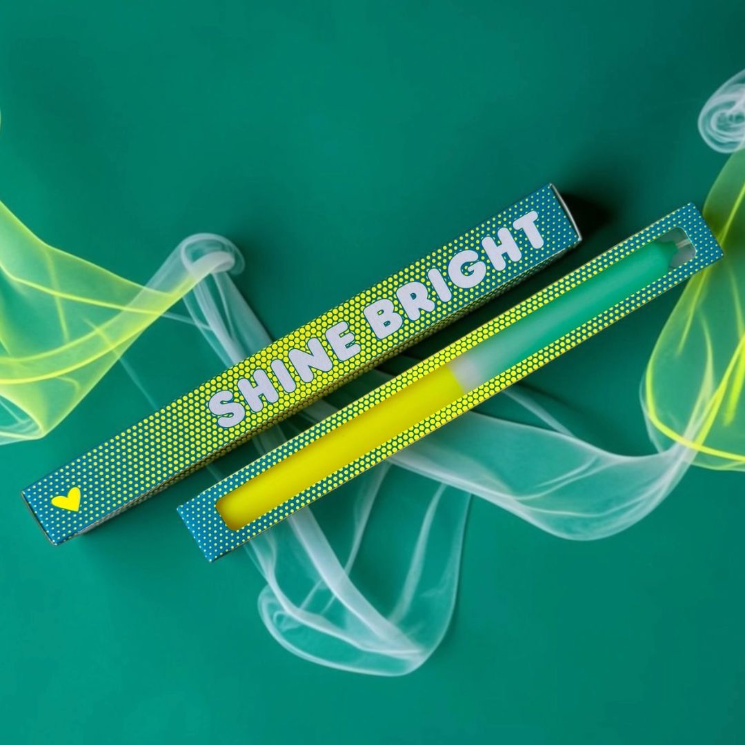 Statement Kerze 'SHINE BRIGHT'