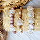 Kinderarmband 'Muschel Gold'