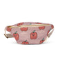 Kinder Canvas Bauchtasche mit Apfelmuster