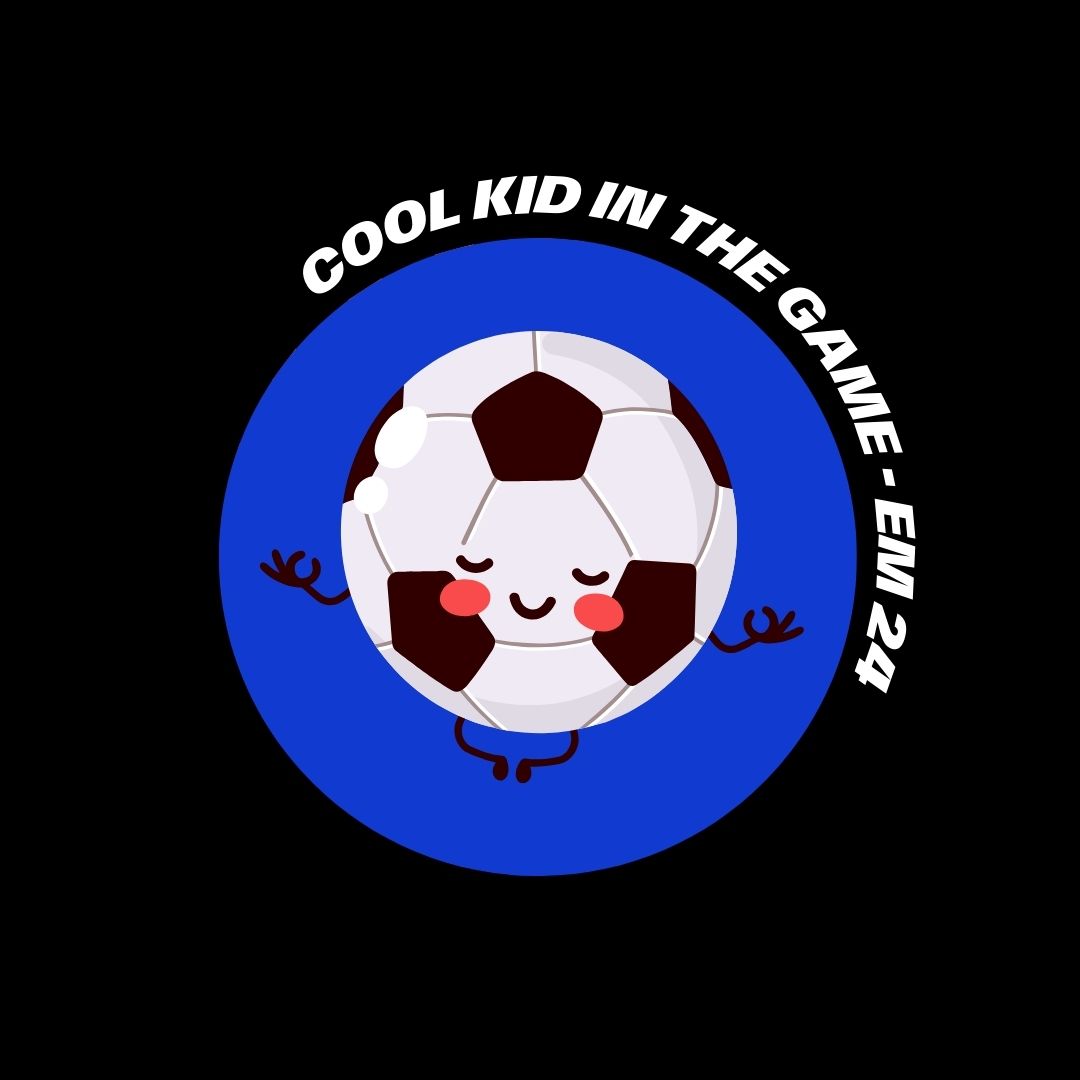 Kinder T-Shirt 'COOL KID IN THE GAME EM 24'