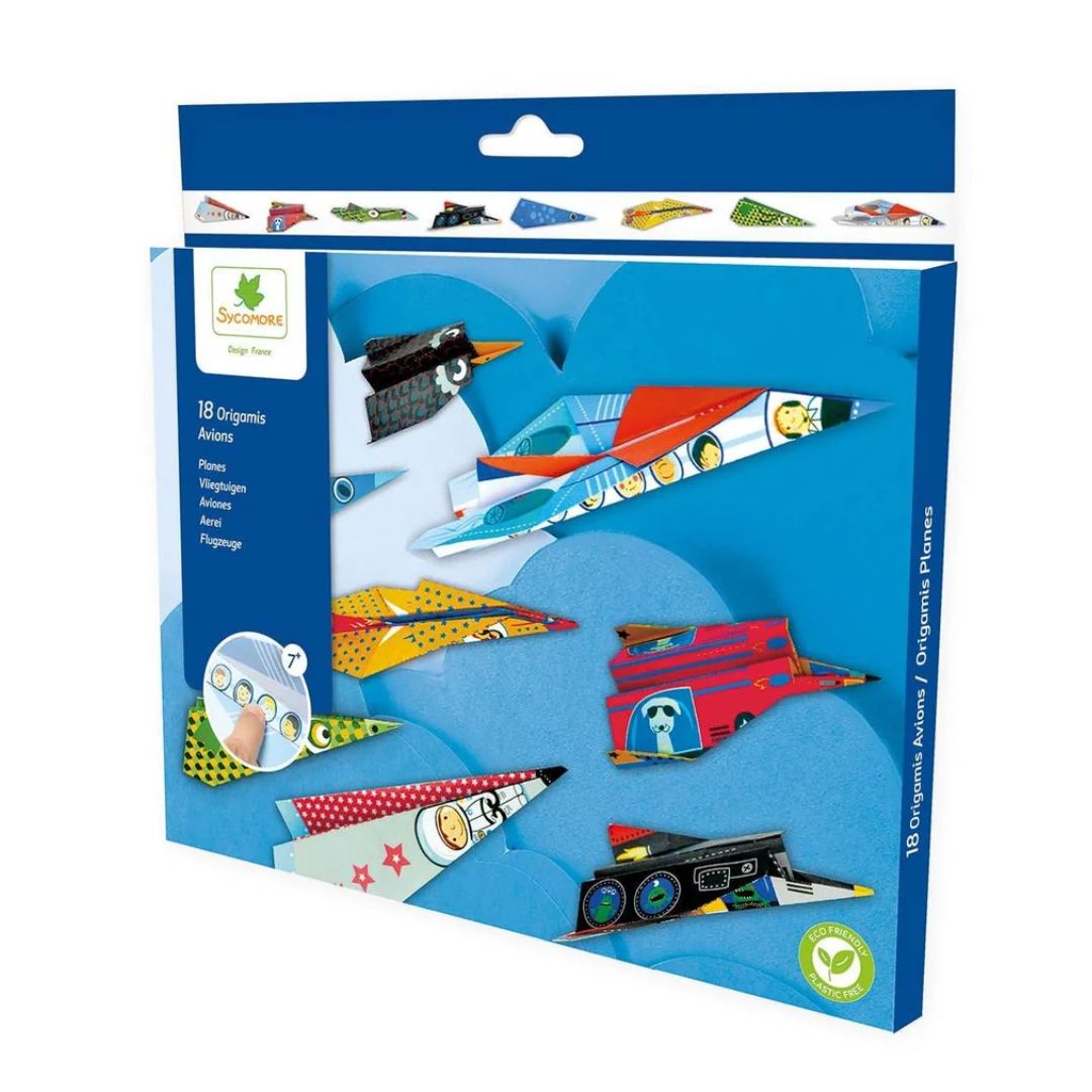 Kinder Kreativset 'Easy Origamis' Flugzeuge 7+