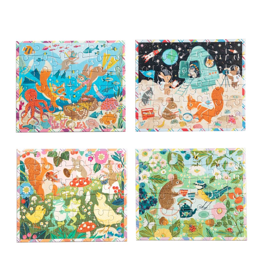 Mini Puzzle für Kinder 'Adventures' 36 Teile