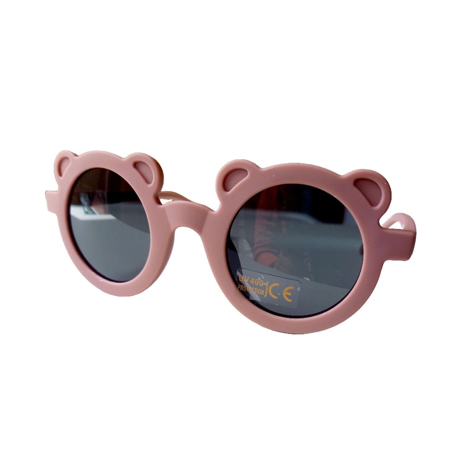 Kinder Sonnenbrille 'Bär' rund verschied. Farben