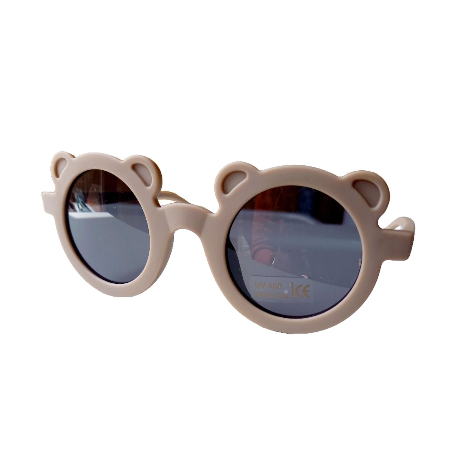 Kinder Sonnenbrille 'Bär' rund verschied. Farben