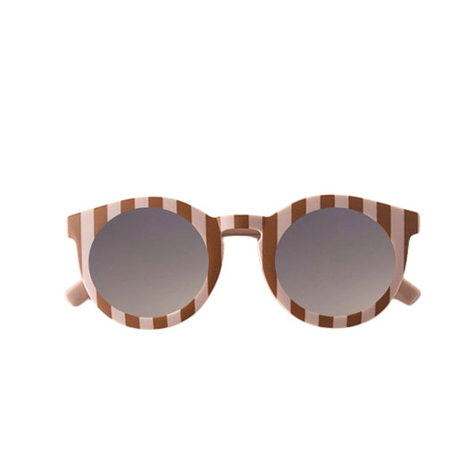 Kinder Sonnenbrille Kids Plus 'Stripes Coffee'