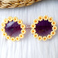 Kinder Sonnenbrille Blumendesign Gänseblümchen gelb