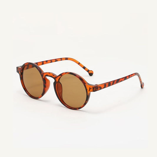 Kinder Sonnenbrille 'Retro Leopard' orange