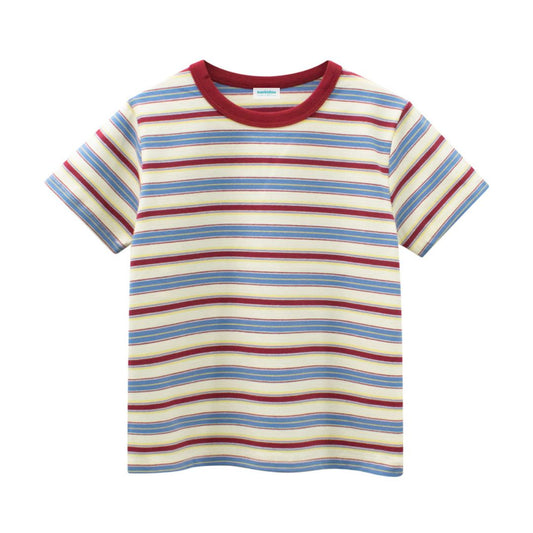 T-Shirt Kurzarm 'Stripes' multicolor