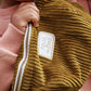 Kinder Bauchtasche in Cordoptik bronze personalisierbar