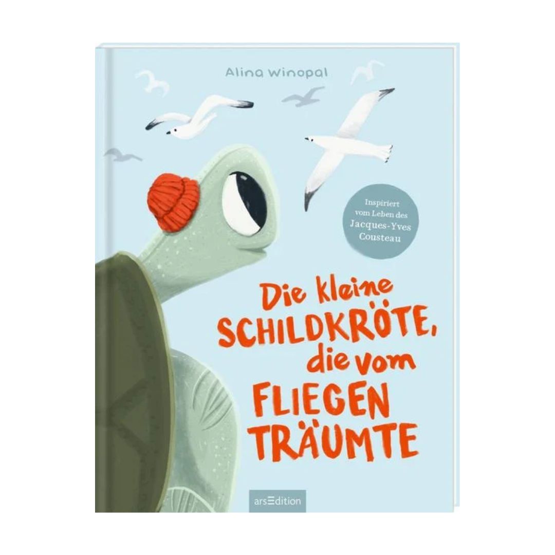 Kinderbuch 'Die kleine Schildkröte die vom fliegen träumte'