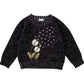 Kinder Grobstrick Pullover 'Dandelion' anthra