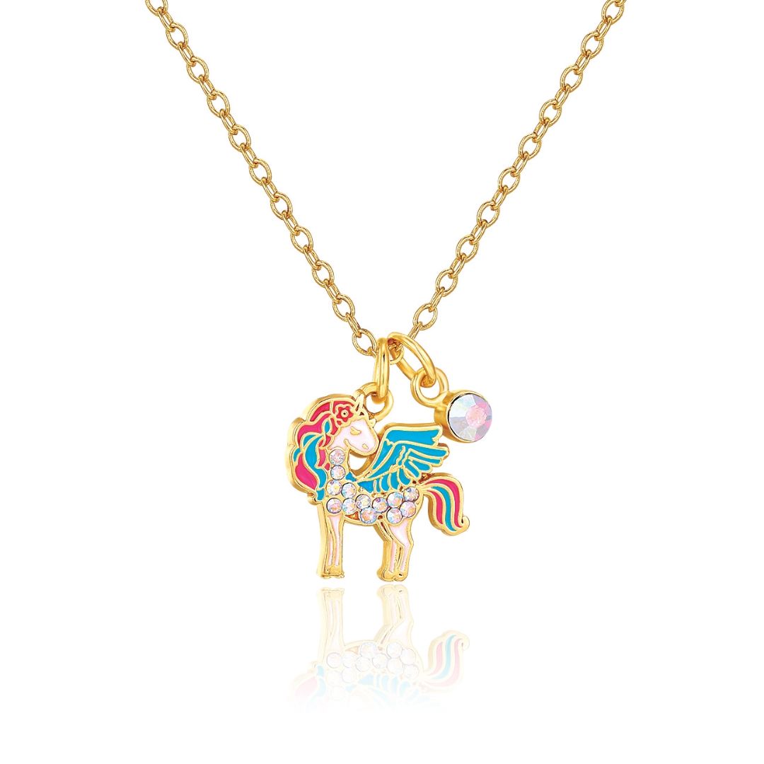 Süße Kinder Halskette 'Magic Pegasus'