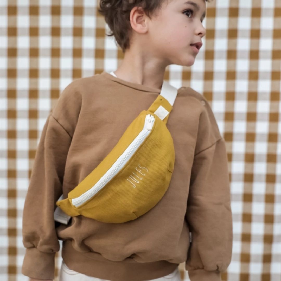 Kinder Hipbag aus Canvas personalisierbar