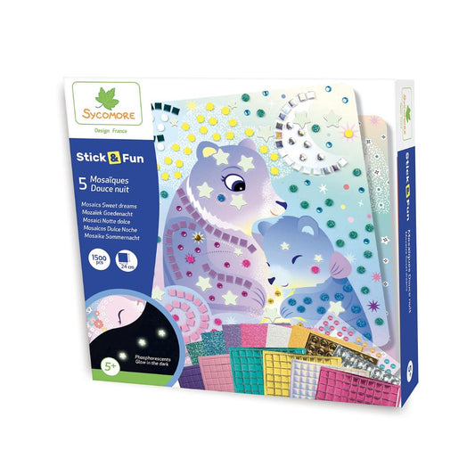 Stick & Fun Kinder Kreativset 'Mini Mosaik Stille Nacht'