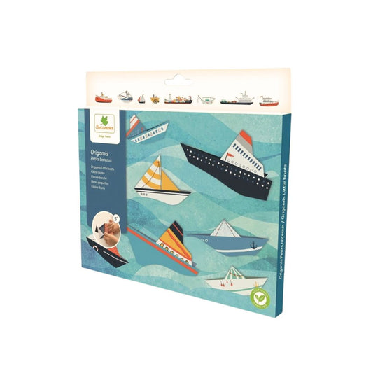 Kinder Kreativset 'Origami Kawaii Schmuck – Kleine Boote'