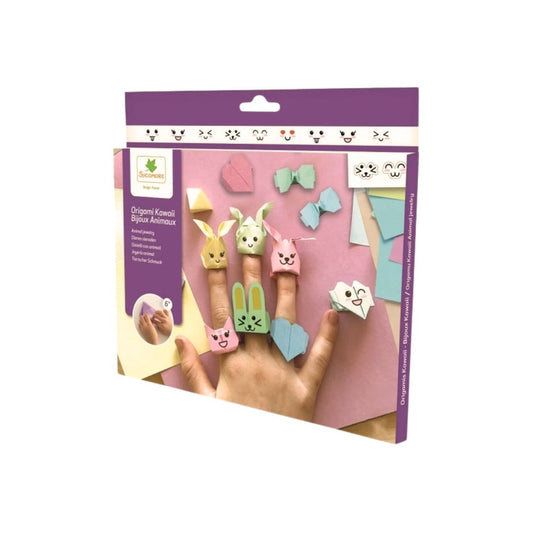 Kinder Kreativset 'Origami Kawaii Schmuck – Tiere'
