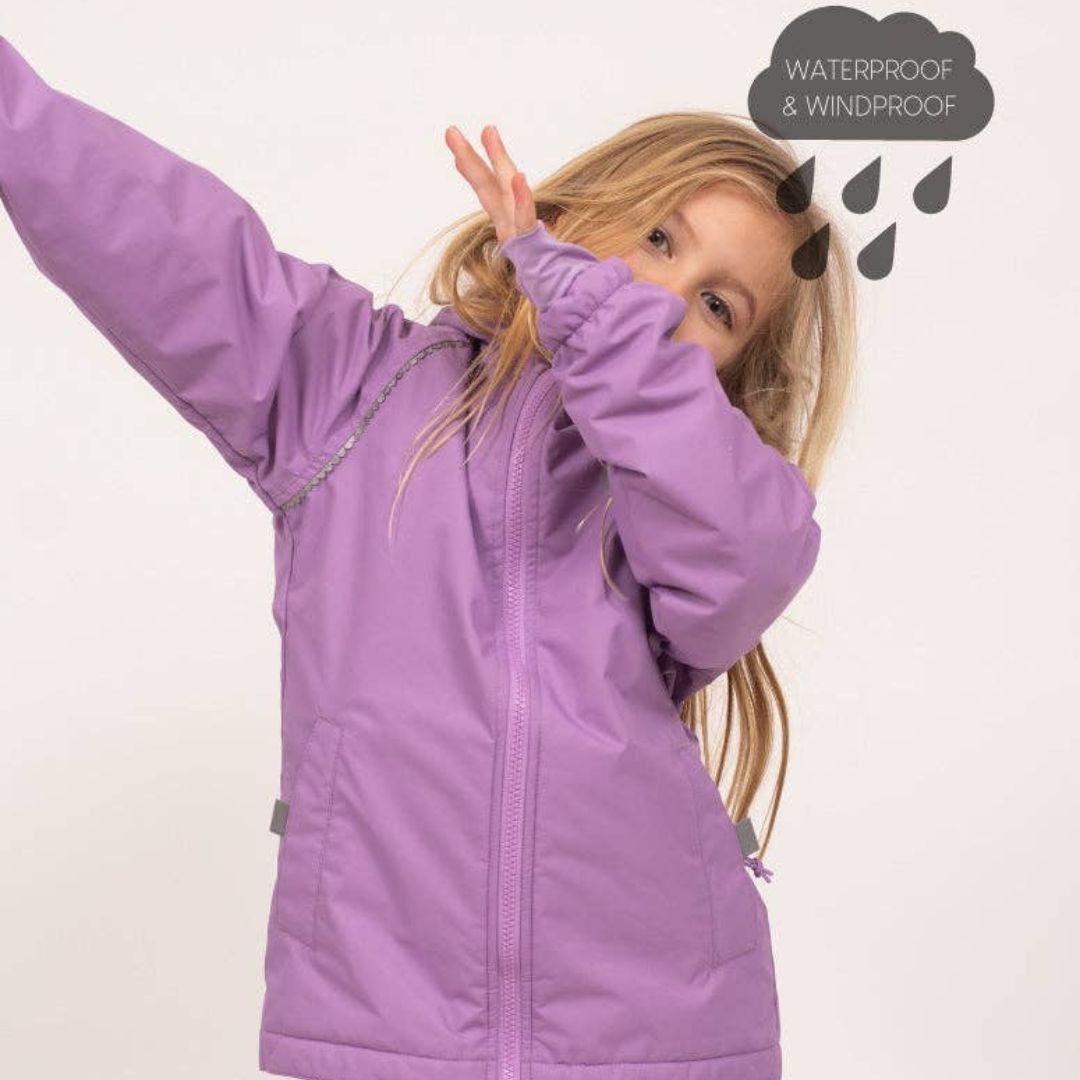 Sturm Jacke 'Spalsh Magic' dusty lavender