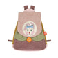 Personalisierbarer Kinderrucksack Frau Hase